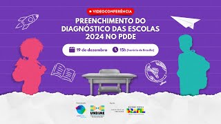 Preenchimento do Diagnóstico 2024 no PDDE