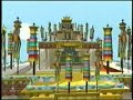Representación en 3D de la visualización del mandala de Kalachakra