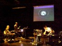 j. peter schwalm, daniel kluge & eivind aarset performing a live remix of kammerflimmer kollektief at agder teater in kristiansand, norway during the third punkt festival. the festival went from 29/8 to 1/9, 2007.

more info here:
http://www.punktfestival.no
