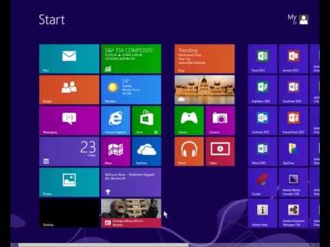 how to get to control panel in windows 8