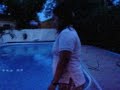 cleaning the pool cleaning the pool