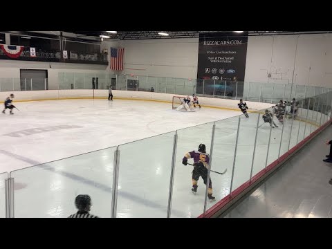 USHL Combine Chicago 4/23 - 3 Assists in 5 Games - #5 Purple - 3rd Assist vs. Team Gaudreau