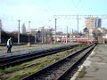 Trenul accelerat 1636-1 Oradea-Constanta soseste la linia 3