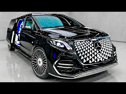 2026 Maybach VS 680L, Brutal V-Class MPV, Interior and Exterior