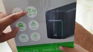 Unboxing UPS APC 1200 VA by Schnieder