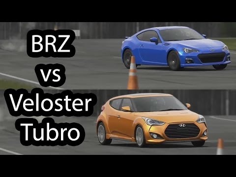 Subaru BRZ vs Hyundai Veloster Turbo Top Gear Subaru BRZ vs Hyundai Veloster Turbo Top Gear