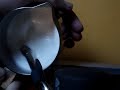 Worked well this one! (milk frothing and pouring)
