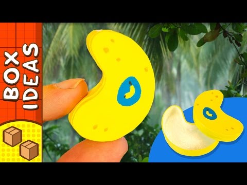 DIY Miniature Banana Gift Box