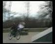 andy bmx at sleaford skate park