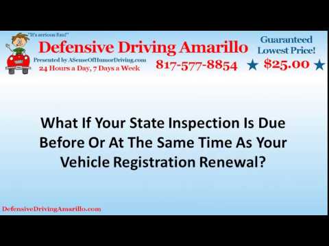 how to date a vehicle registration