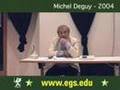videos de Michel Deguy. Poetry. European Graduate School 2004 8/9