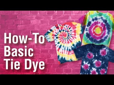how to tie dye without a kit
