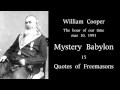 15 Quotes of Freemasons - william cooper MB  pt6.mp4