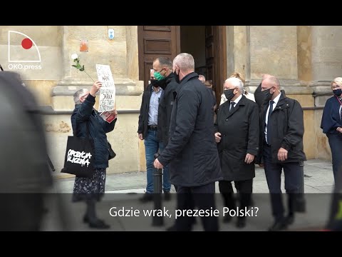 Wkurzona Babka do Prezesa Jarka.
