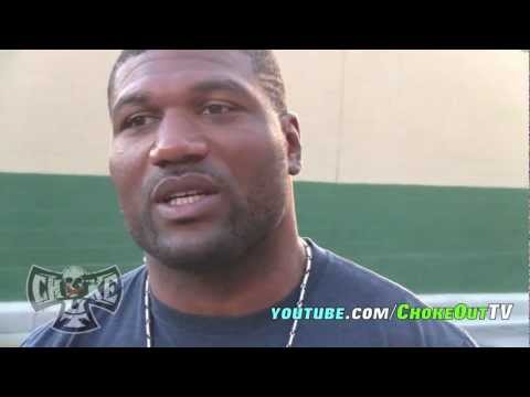 Quinton Rampage Jackson and Cheick Kongo at Walmart