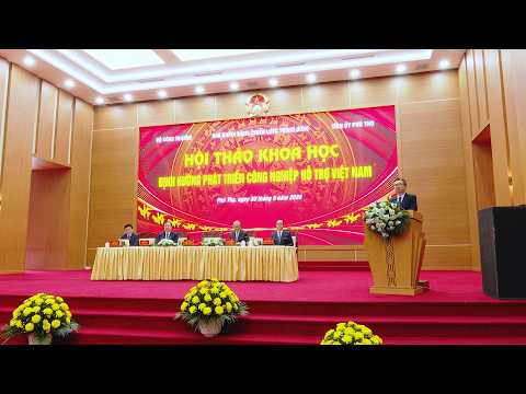Hội thảo khoa học “Định hướng phát triển công nghiệp hỗ trợ Việt Nam”