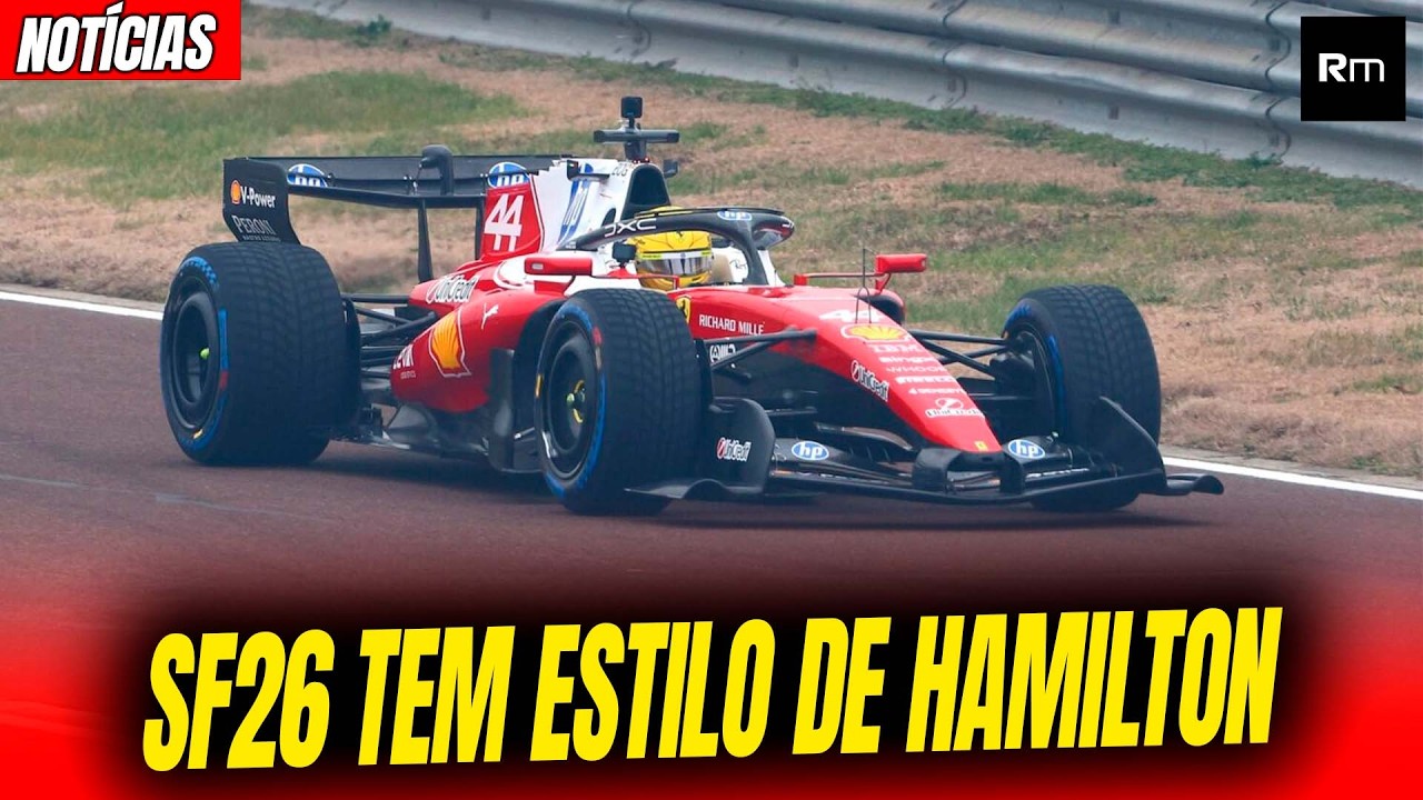 FERRARI TEM DNA DE HAMILTON / MCLAREN / CADILLAC / RED BULL #f1