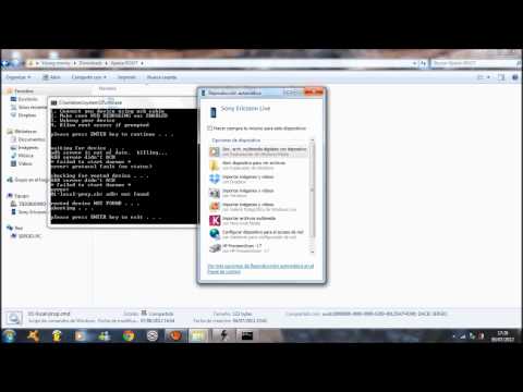 how to root sony ericsson live with walkman