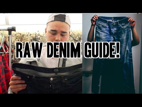 how to care raw denim