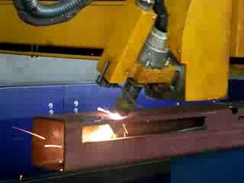 decoupe plasma MICROSTEP tube carré