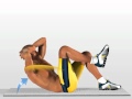 Encogimiento de abdominales con giro