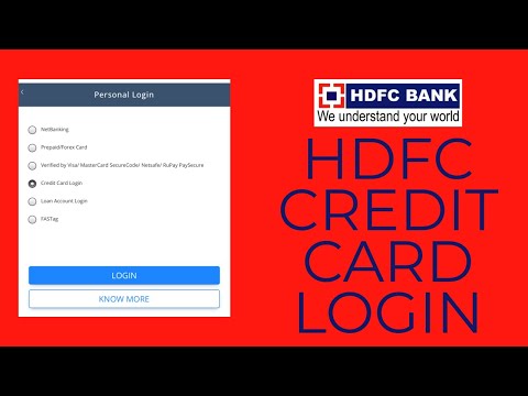 hdfc usd emv card login