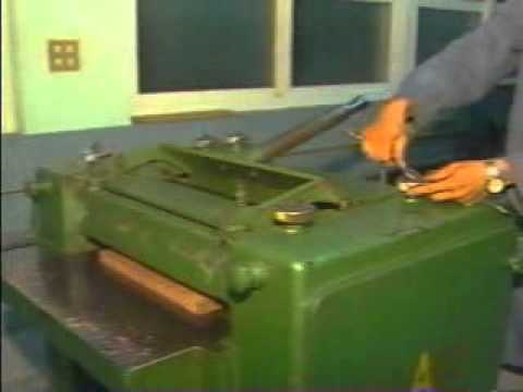 平鉋機之正確安全操作方法