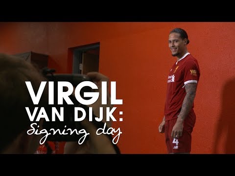 Video: SIGNING DAY VLOG | Virgil van Dijk's first day at Liverpool - From the Airport to Anfield