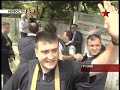 Саакашвили подвергся обстрелу