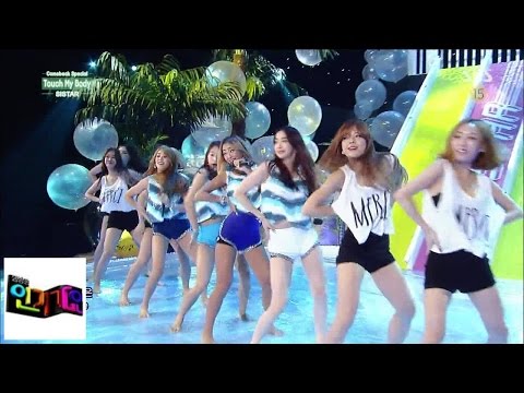 씨스타, 맨발로 컴백 무대 @인기가요 Inkigayo 140727