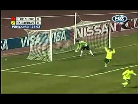 Palmeiras venció por 1-0 a Universitario de Sucre por la Copa Sudamericana