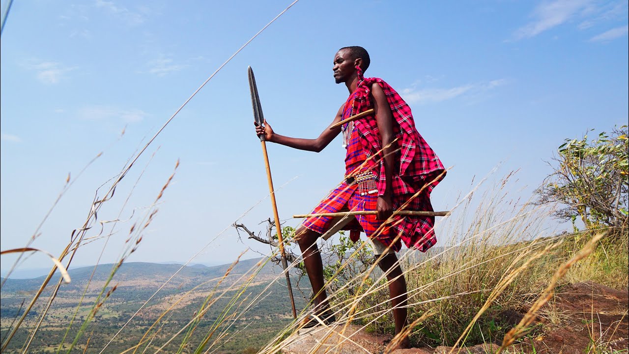 Прогулка по саванне с воином-масаи. Кения