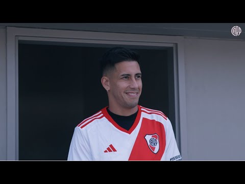 MAXI MEZA, DÍA 1 | Presentación, autógrafos y primer entrenamiento en RIVER