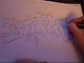 graffiti sketch