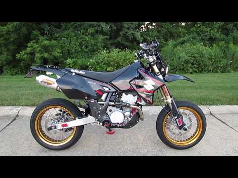 Suzuki DRZ400S / DRZ400SM FMF PowerCore4 Exhaust Review and Sound Clip