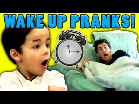 Kids React to Wake Up Pranks