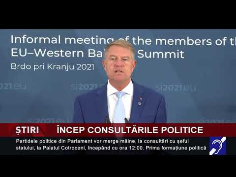 Încep consultările politice