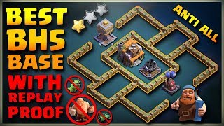 BH5 Anti 1 Star Base With Proof  NEW Builder Hall 