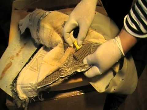 how to patch cloth car seat