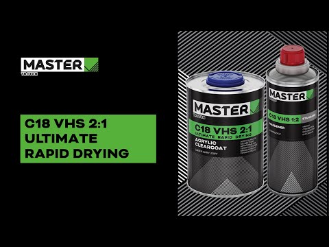 Application du vernis C18 VHS 2:1 Master