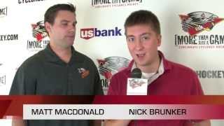 Cincinnati Cyclones TV - Assistant Coach Matt Macdonald on Chris Reed signing