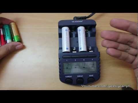 Rechargable NiMH batteries get the most out of them