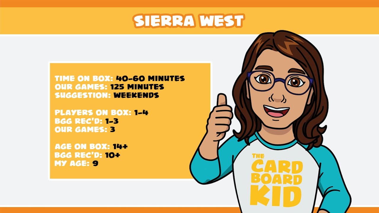 The Cardboard Kid - 150: Sierra West