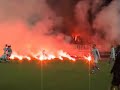 Osijek - Rijeka 06./07. pyro flares