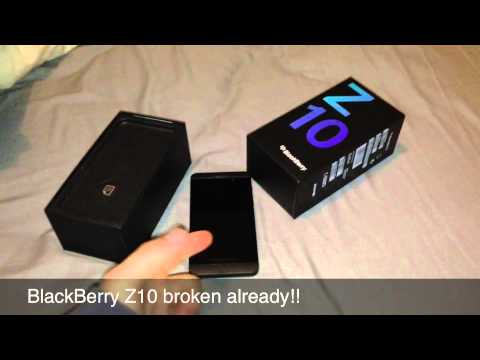 how to troubleshoot blackberry z10