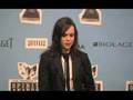 Ellen Page - Pretty funny at the Spirit Awards - Press Room