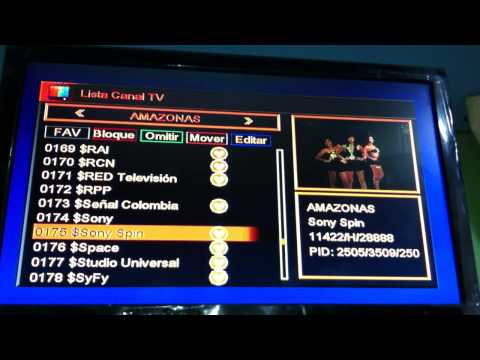 Azamerica s808 Nagra3 (dongle LSBOX-3100)-Nex-Tv PERU