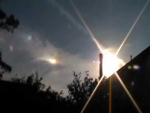 HUGE fireball in the sky of southern louisiana.