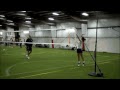 Lori hitting