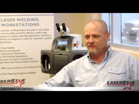 <h3>LaserStar - Bill's Jewelers Testimonial </h3>In this customer testimonial, brought to you by <a dir="ltr" title="http://laserstar.net" href="http://laserstar.net" target="_blank" rel="nofollow">http://laserstar.net</a>, Johnathan Crawford of Bill's Jewelers in Thomasville, GA talks about the LaserStar Advanced Users Group Workshop and how laser welding has helped in his jewelry repair business.<br><br>